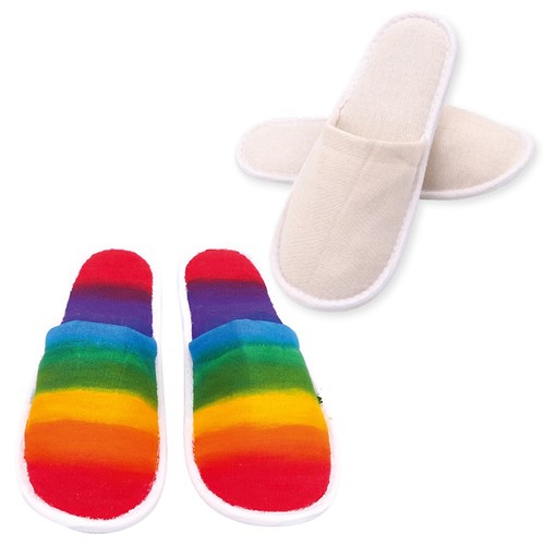 Fabric Slippers - Pair