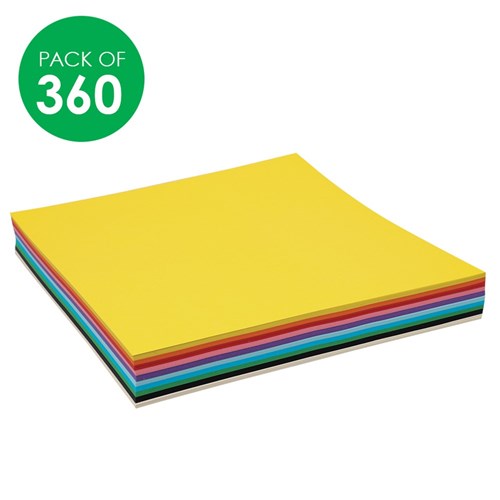 Matt Paper Squares - 25.4cm - Pack of 360