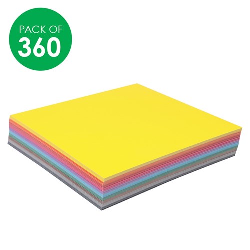Gloss Paper Squares - 12.7cm - Pack of 360