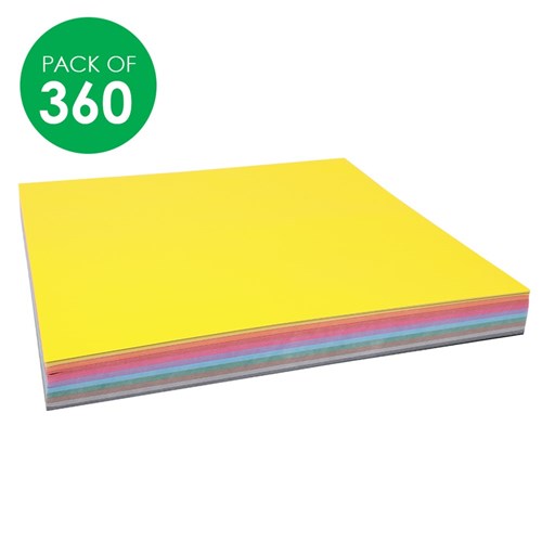 Gloss Paper Squares - 25.4cm - Pack of 360