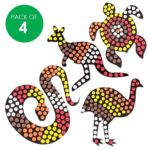 Foam Animal Mosaic CleverKit Multi Pack - Pack of 4