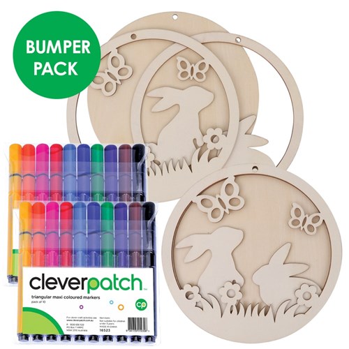 Wooden Easter Scenes Bumper Pack