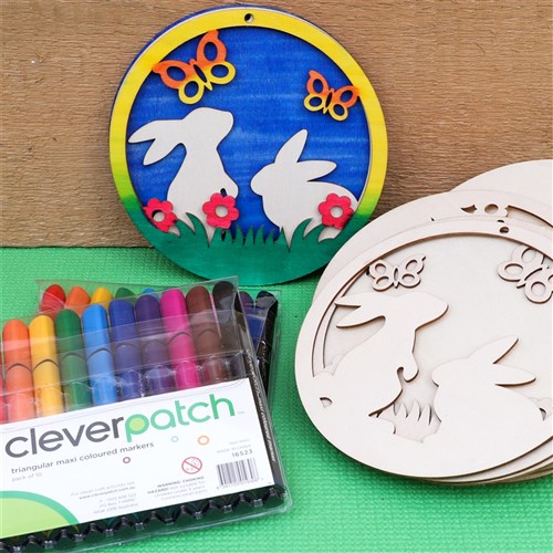Wooden Easter Scenes Bumper Pack