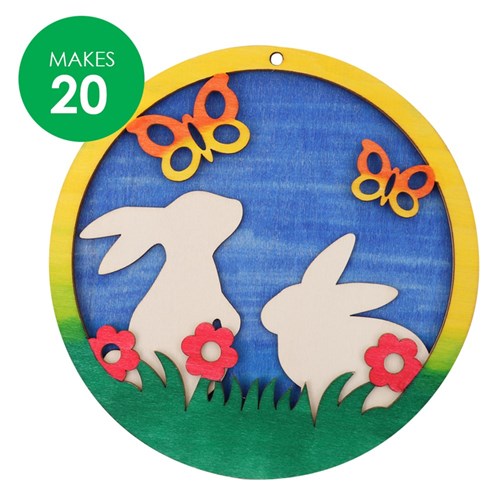 Wooden Easter Scenes Bumper Pack