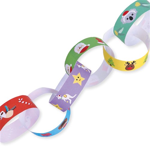 Christmas Paper Chains - Pack of 300