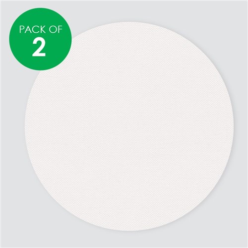 Canvas Panel Art Boards - Circle - Pack of 2