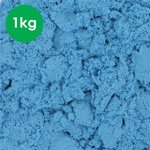 CleverPatch Sensory Magic Sand - Blue - 1kg Tub