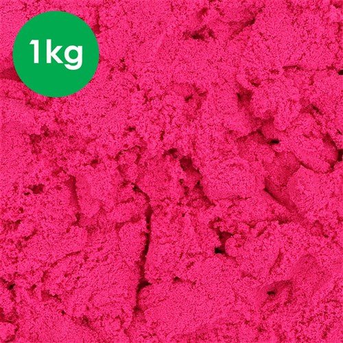 CleverPatch Sensory Magic Sand - Pink - 1kg Tub