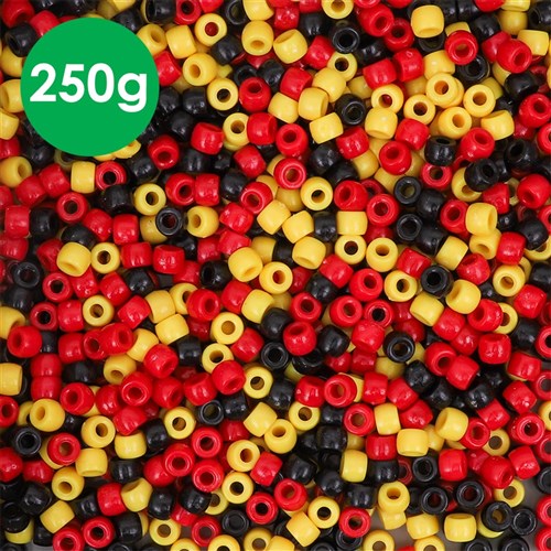 Large Pony Beads - Indigenous - 250g Pack