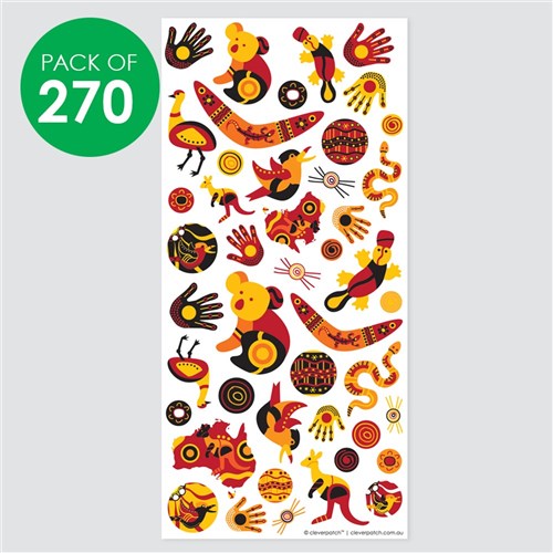 Indigenous Inspired Stickers - Pack of 270 Stickers