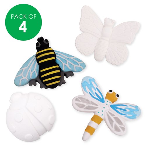 Plaster Minibeasts - Pack of 4