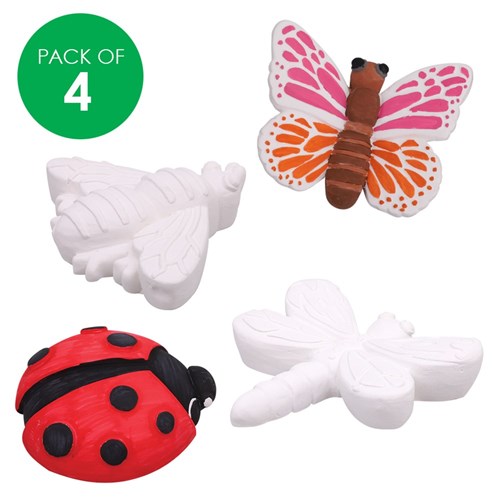 Plaster Minibeasts - Pack of 4