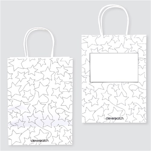 Colour In Gift Bag - Stars - Each