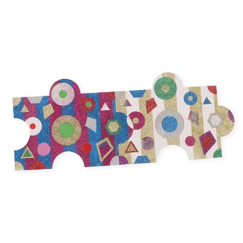 Collaboration Puzzle Sticky Art Shapes - Pack of 10