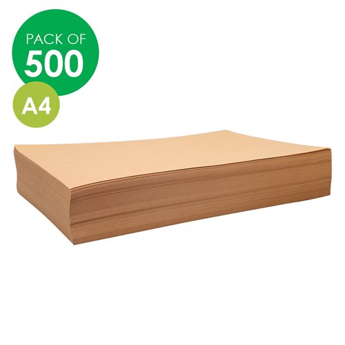Brown Kraft Paper - A4 - Pack of 500