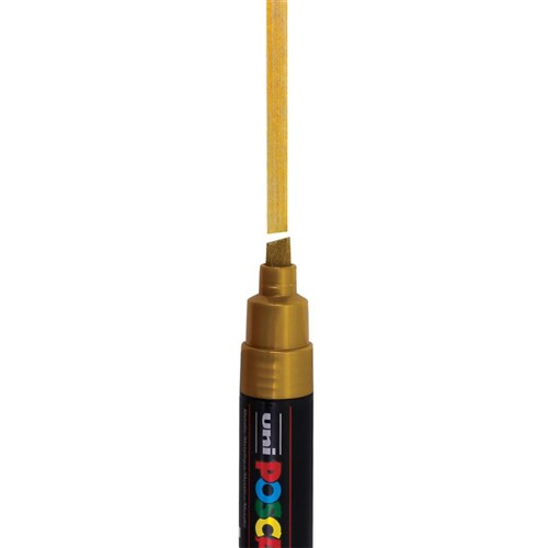 POSCA Paint Markers - Chisel Tip - Metallic - Pack of 8