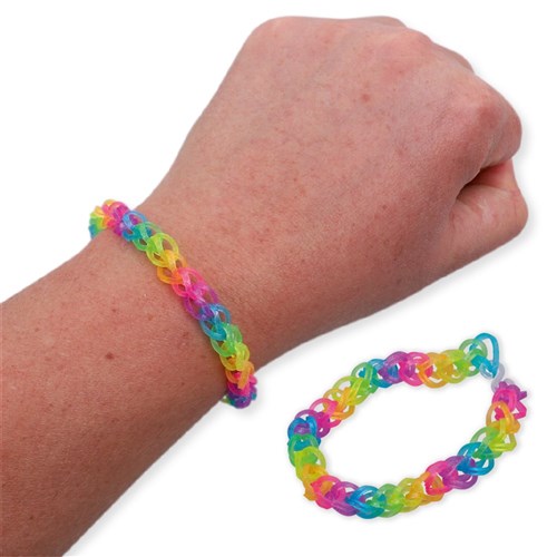Loom Bands - Glitter - Pack of 300