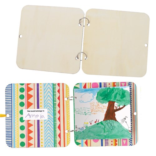 Wooden Scrapbook Covers - Pack of 10