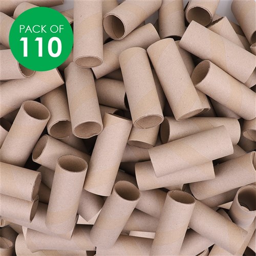 Cardboard Rolls - Brown - Pack of 110