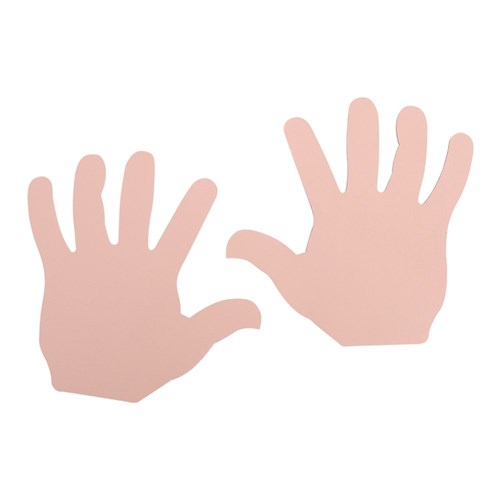 Paper Hands - Multicultural - Pack of 50