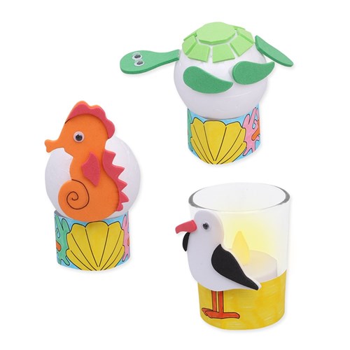 Beach Animal Decorations - Pack of 10