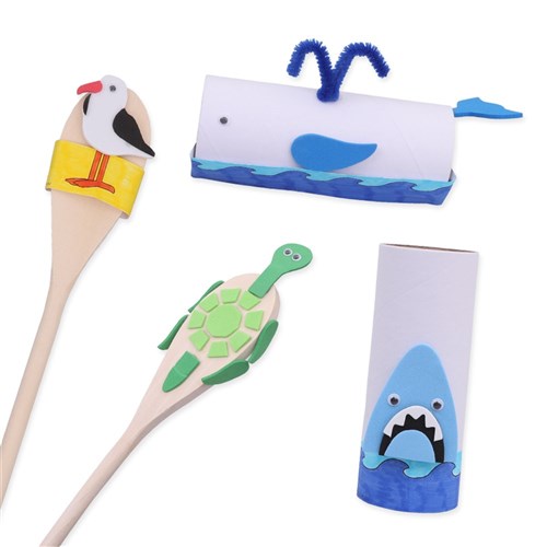 Beach Animal Decorations - Pack of 10