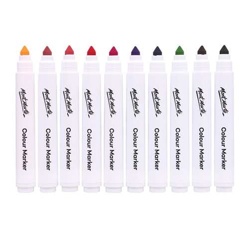 Mont Marte Coloured Markers - Pack of 10