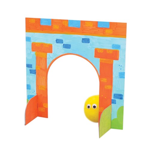 Cardboard Arches - White - Pack of 10