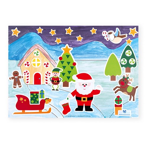Sticker Scenes - Christmas - Pack of 10