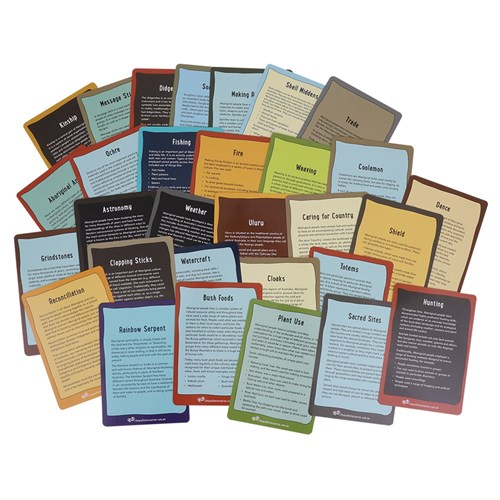 Indigenous Topic Cards - Pack of 30