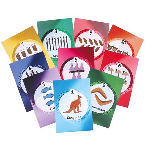 Indigenous Number Posters - A4 - Pack of 10