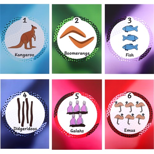 Indigenous Number Posters - A4 - Pack of 10