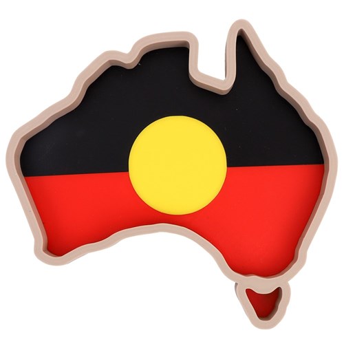 Aboriginal Flag Australia Sensory Tray