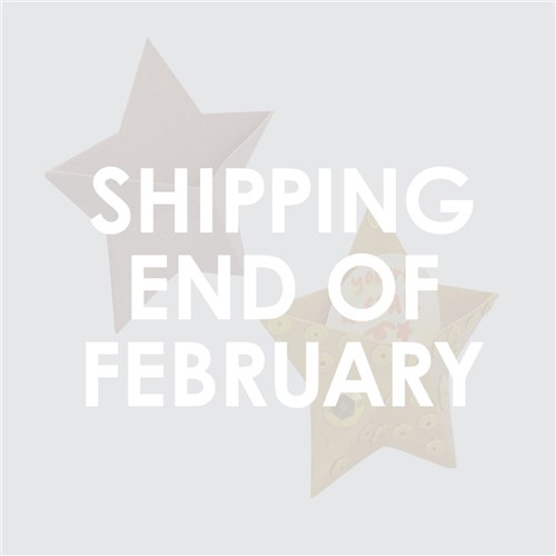 Papier Mache Pocket with Magnet - Star