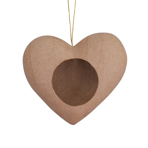 Papier Mache Heart Diorama