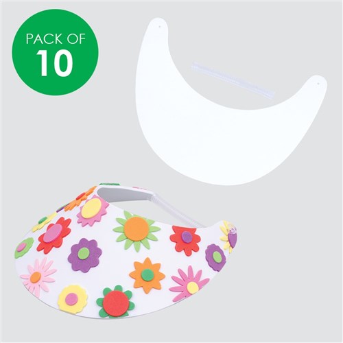 Foam Visors - Pack of 10