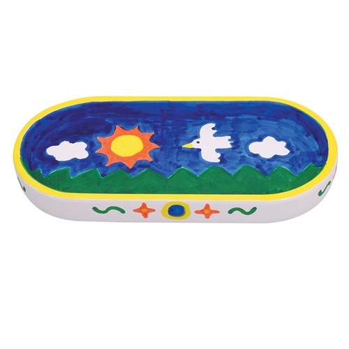 Ceramic Trinket Tray - Oval - Each