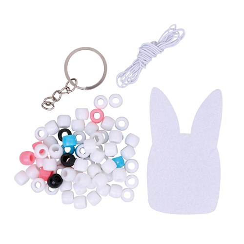 Bunny Bead Keyring CleverKit