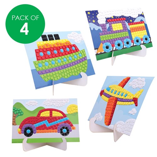 Transport Foam Mosaics CleverKit Multi Pack - Pack of 4