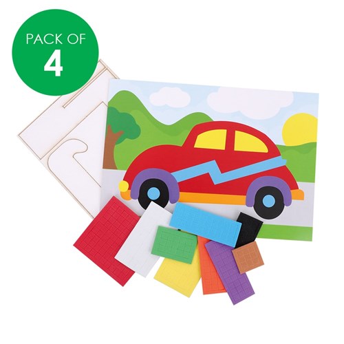 Transport Foam Mosaics CleverKit Multi Pack - Pack of 4