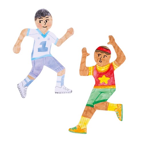 Paper People Shapes - Movement - Pack of 50