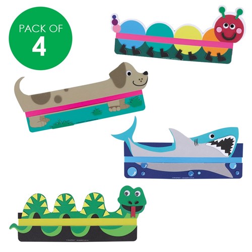Reading Highlight Bookmarks CleverKit Multi Pack - Pack of 4