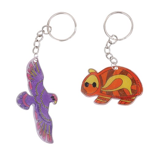 Printed Shrink Film - Indigenous Designed Animals - Pack of 40