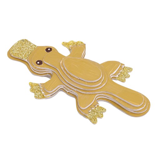 3D Cardboard Animal Puzzles - Platypus - Pack of 10