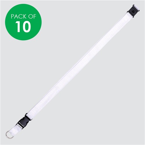 Colour In Lanyards - Pack of 10