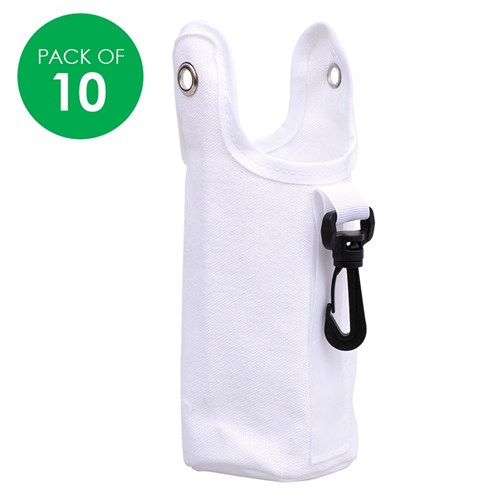Fabric Drink Bottle Holders - Pack of 10