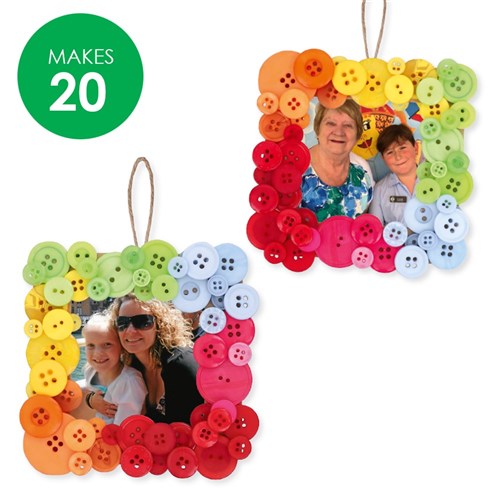 Rainbow Button Frames Group Pack