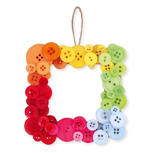 Rainbow Button Frames Group Pack