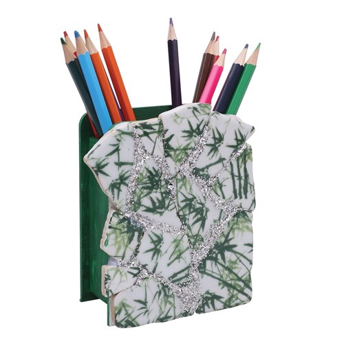 Irregular Ceramic Tiles - Bamboo - 800g Pack