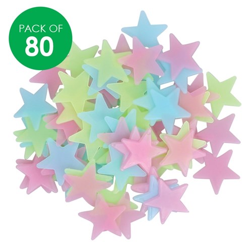 Glow in the Dark Stars - Pack of 80